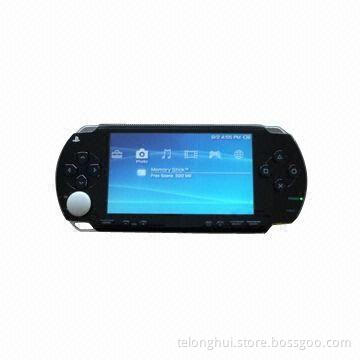3D Handy MP4 Game Player with 5.0-inch Color Screen and Camera, Supports Zip/FBA Arcade Games/NES